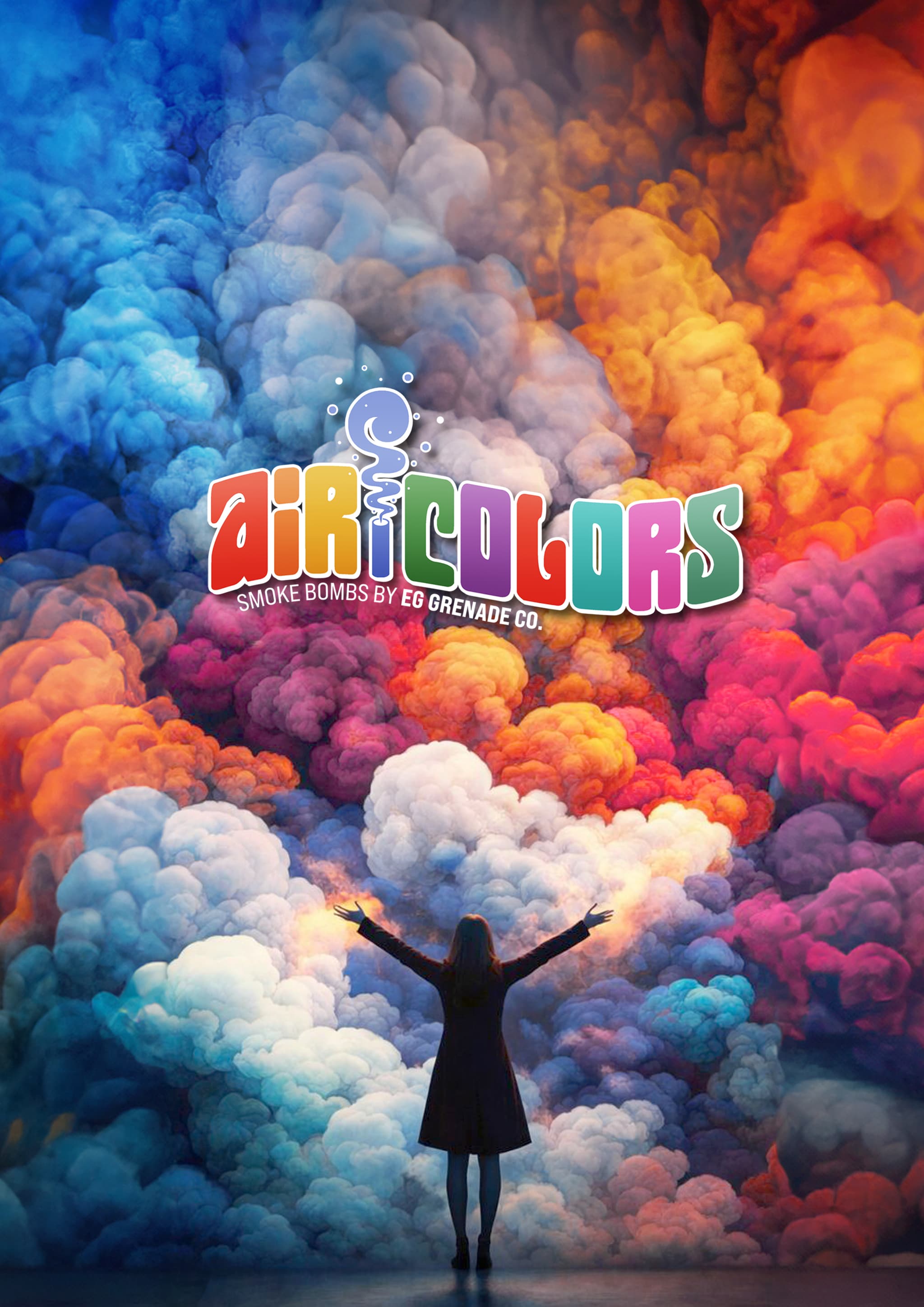 FUUMO Air Colors — Up to 80 seconds of vibrant colored smoke